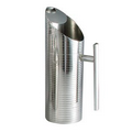 52 Oz. Lines Stainless Steel Water Pitcher